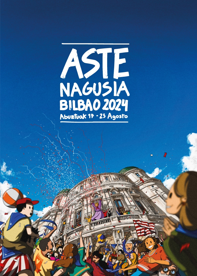 Azul Agosto As Se Llama El Cartel Que Anunciar La Aste Nagusia De