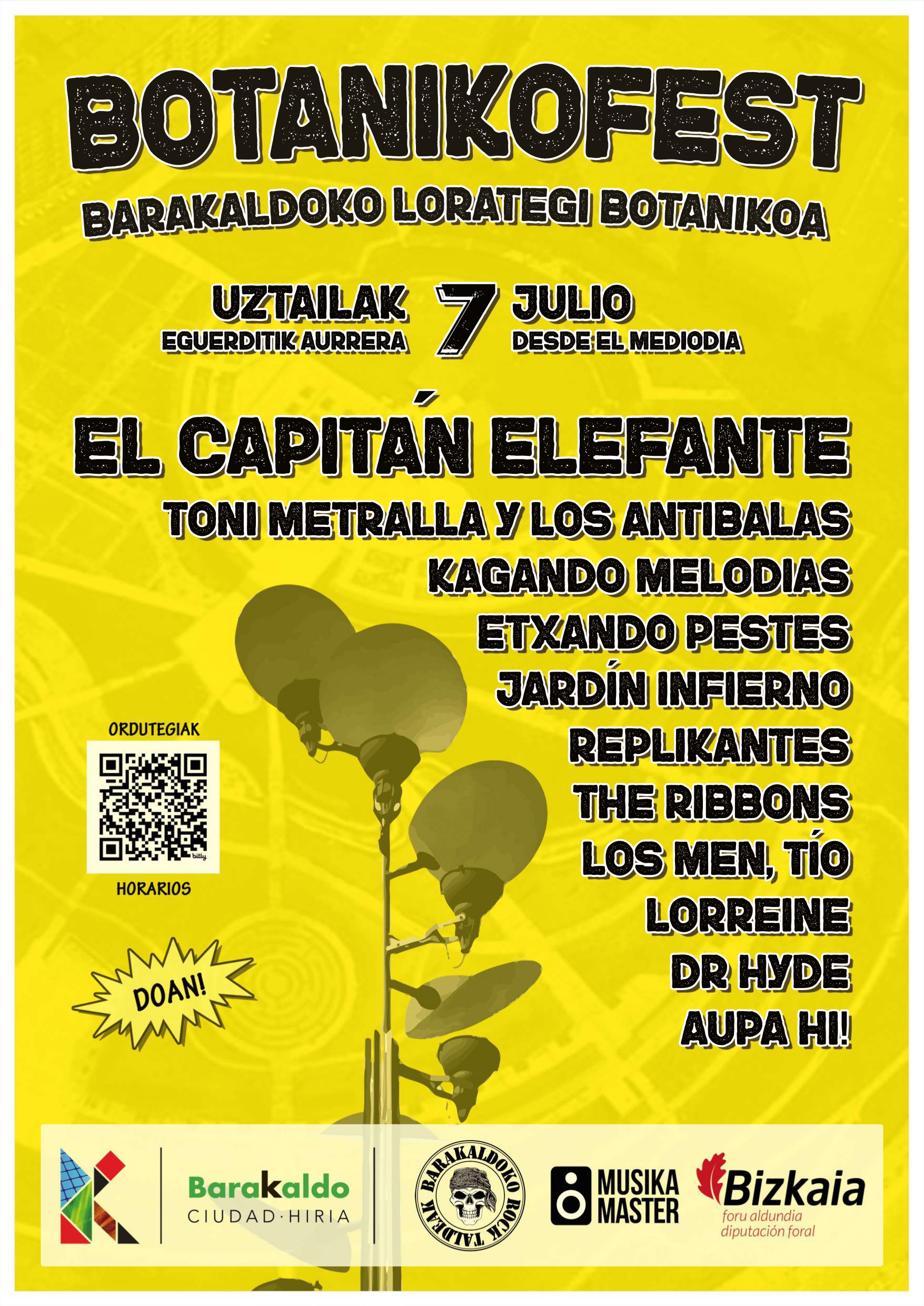 Cartel del Botaniko Fest