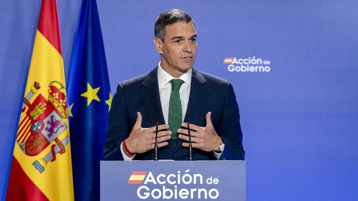 Pedro Sánchez, el presidente del Gobierno