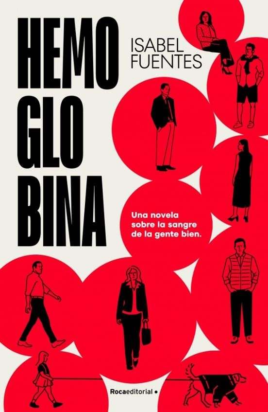 La portada de 'Hemoglobina', de Isabel Fuentes.