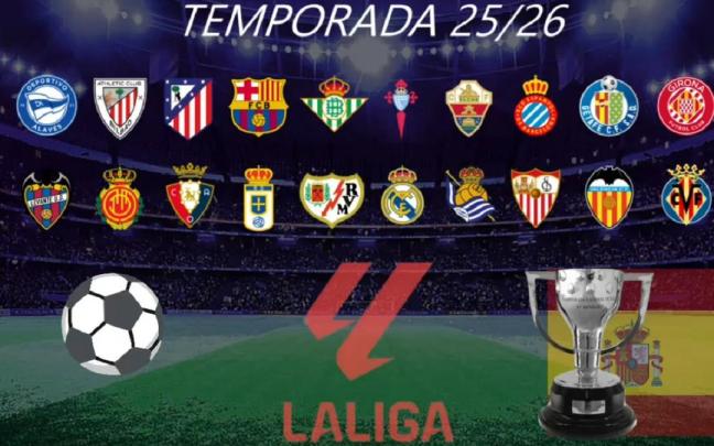 Los 20 equipos actuales de Primera.