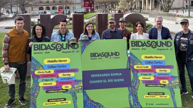 Presentación de la primera edición del festival BidaSound.