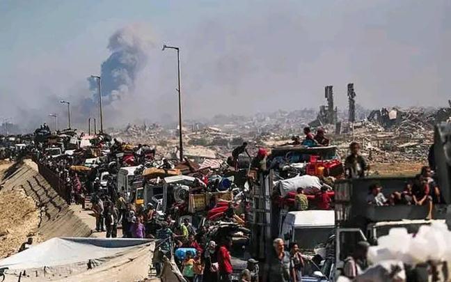 Israel perpetra su ofensiva total sobre Ciudad de Gaza