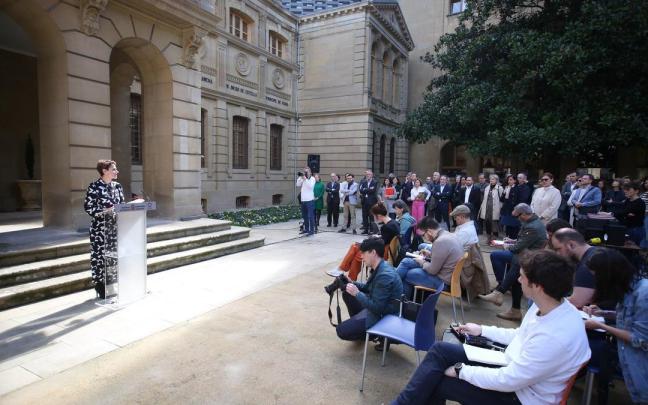 María Chivite hace balance de la legislatura.