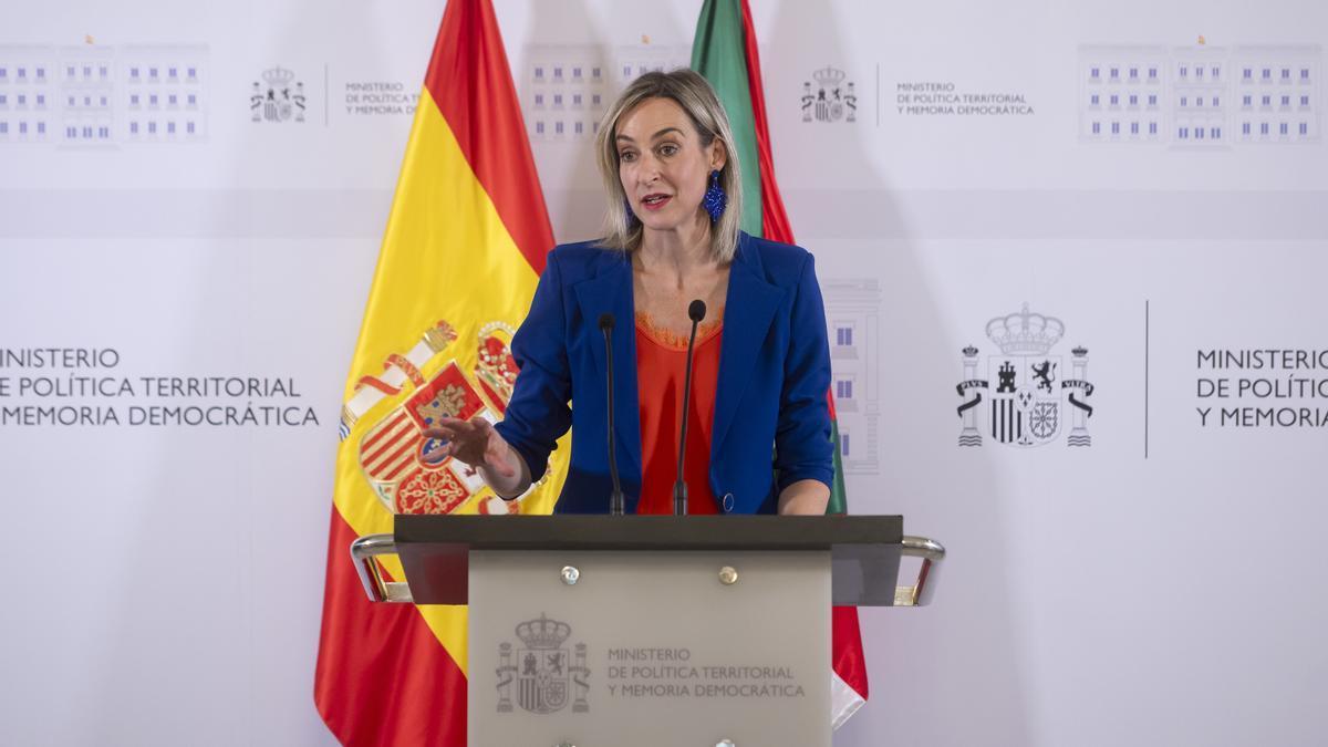 La consejera de Gobernanza, Administración Digital y Autogobierno, Maria Ubarretxena