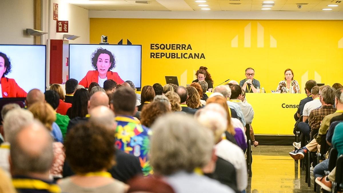 Reunión del Consell Nacional de ERC, en una imagen de archivo.