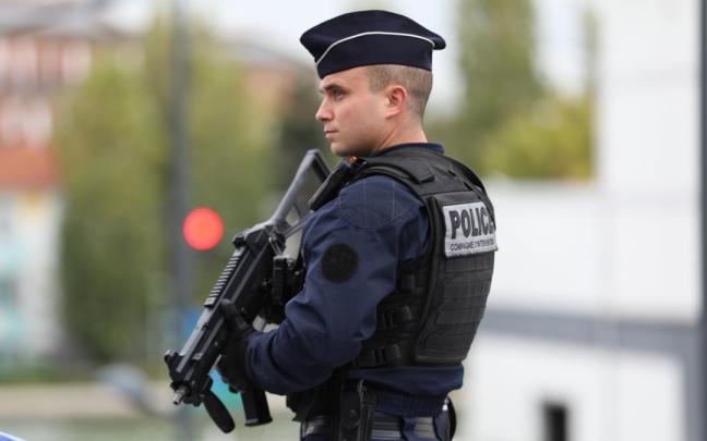 Imagen de archivo de un policía de Francia.
