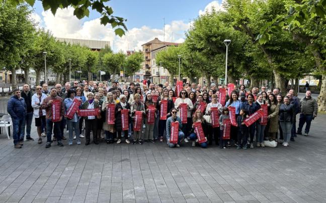 La presentación de la 26ª edición del Alardealdia ha tenido lugar esta tarde en la plaza Urdanibia. / A.M.S. La presentación de la 26ª edición del Alardealdia ha tenido lugar esta tarde en la plaza Urdanibia.