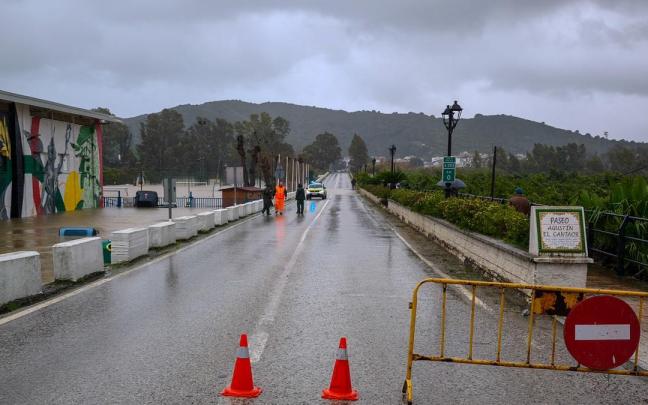 Imágenes de las inundaciones en Cádiz