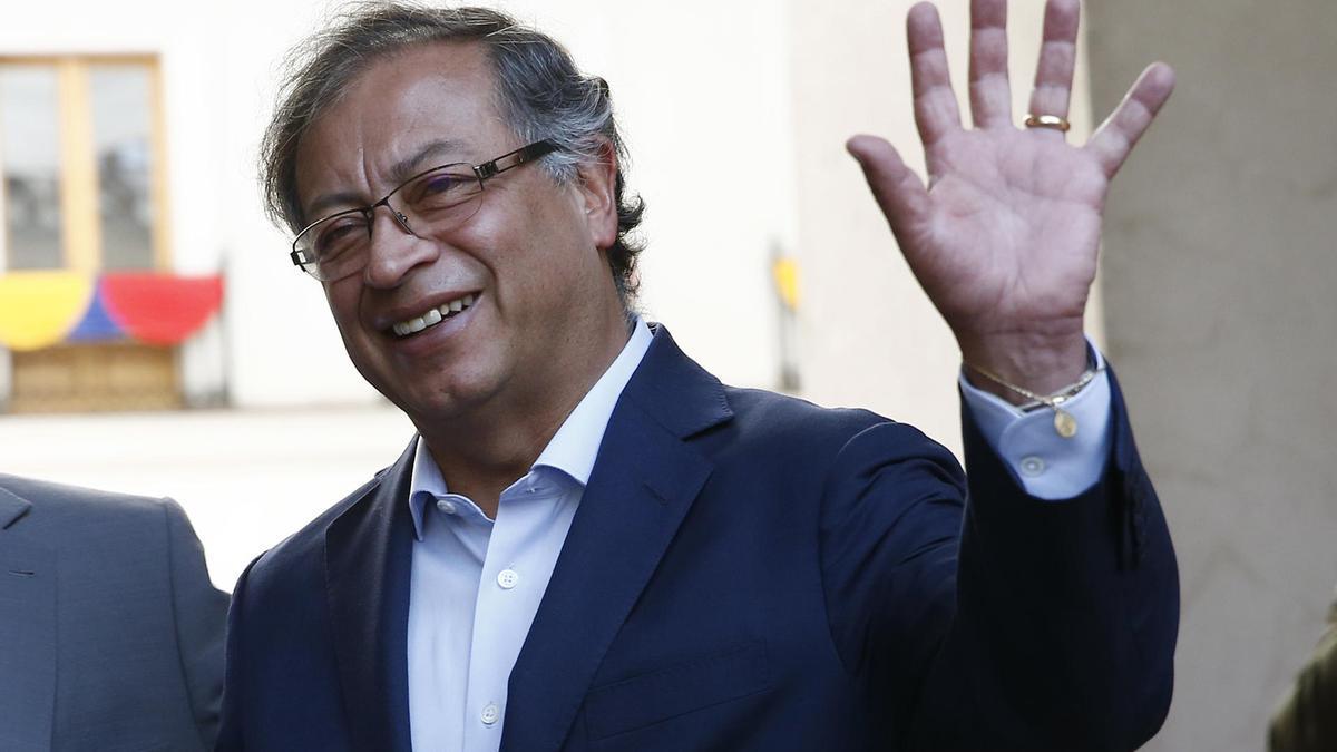 Gustavo Petro, el presidente de Colombia, en una imagen de archivo