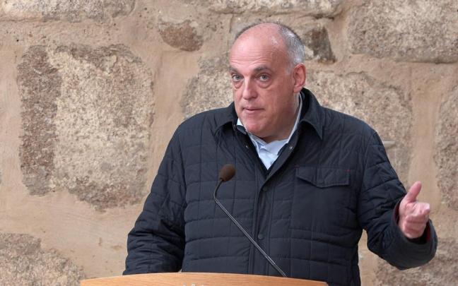 El presidente de LaLiga, Javier Tebas. El presidente de LaLiga, Javier Tebas.