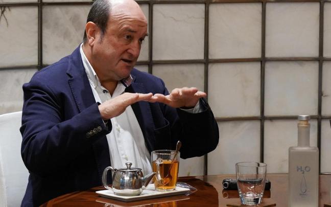 El presidente del EBB del PNV, Andoni Ortuzar. El presidente del EBB del PNV, Andoni Ortuzar.