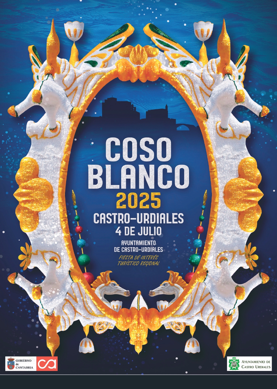 El cartel del Coso Blanco 2025 ha sido diseñado por Rubén Lucas García