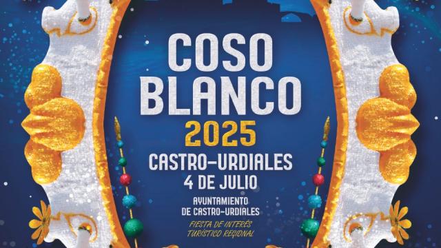 El cartel del Coso Blanco 2025 ha sido diseñado por Rubén Lucas García El cartel del Coso Blanco 2025 ha sido diseñado por Rubén Lucas García