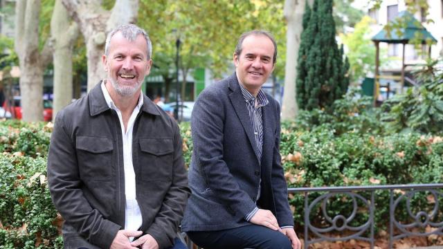 David Alegría y Conrad Gallagher.