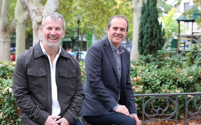 David Alegría y Conrad Gallagher.