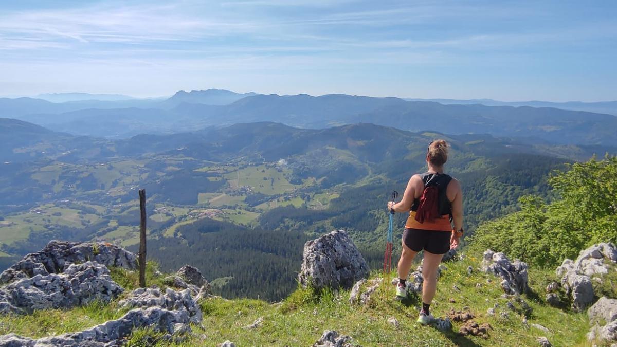 Las vistas desde la ermita de Santikurutz