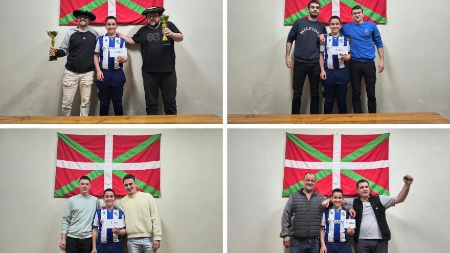 Entrega de premios del Campeonato de Mus de Lazkaomendi