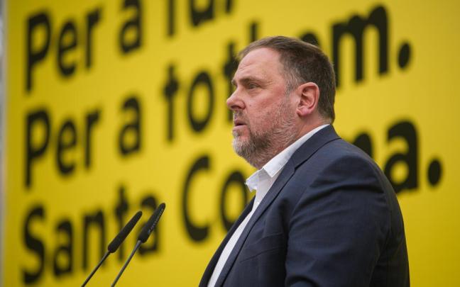 El presidente de Esquerra Republicana de Catalunya (ERC), Oriol Junqueras.