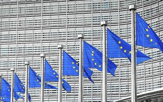 Vista general de la sede de la Comisión Europea en Bruselas.