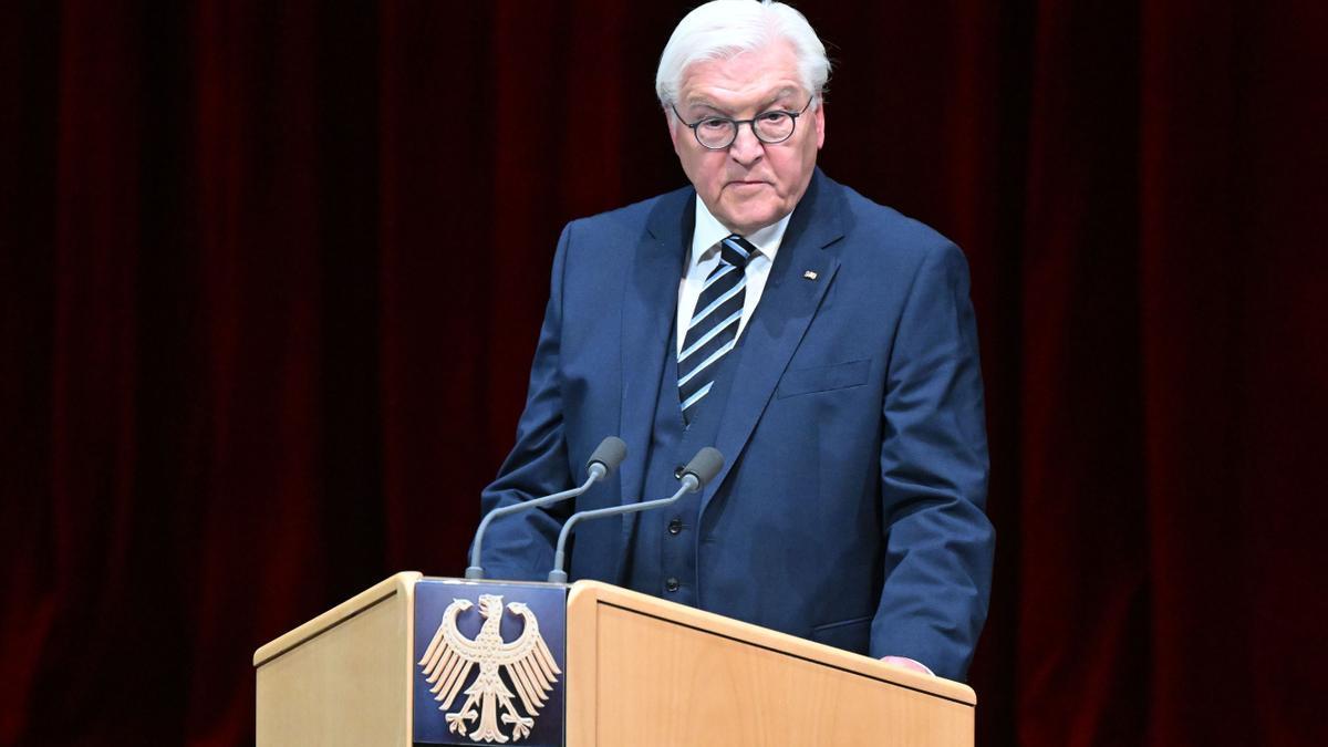 El presidente alemán, Frank Walter Steinmeier