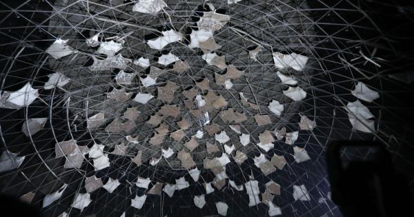 Interior del Planetario de Pamplona afectado por el incendio