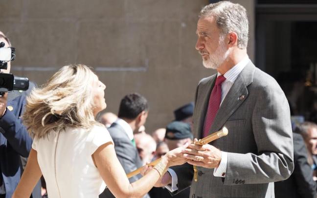 Los reyes españoles visitan Pamplona Los reyes españoles visitan Pamplona