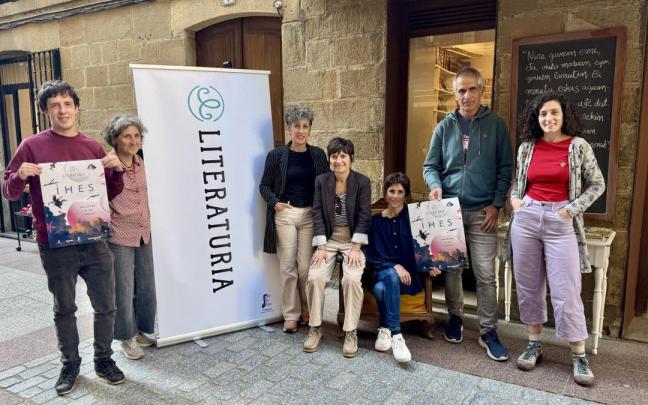 Presentación de la edición de Literaturia que se celebrará a finales de mes. / Zarauzko Udala Presentación de la edición de Literaturia que se celebrará a finales de mes.