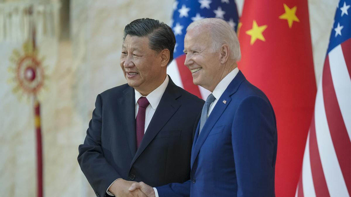 Joe Biden y Xi Jinping durante su encuentro en la cumbre del G-20.