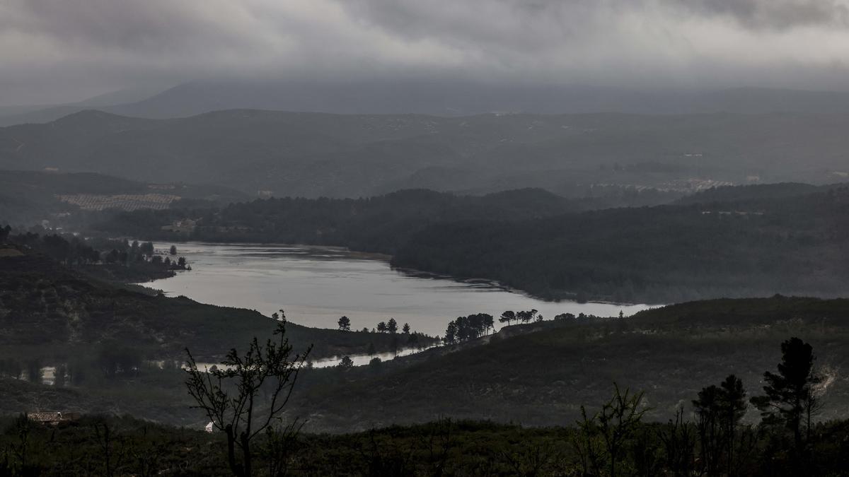 Vista del embalse de Forata, en la Comunidad Valenciana