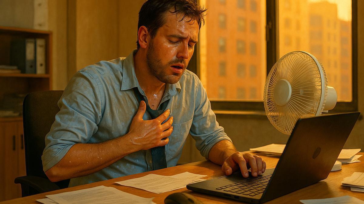 ¿A qué temperatura puedes trabajar en verano?