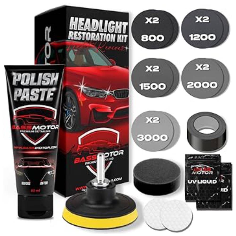 Kit de restauración de faros BassMotor