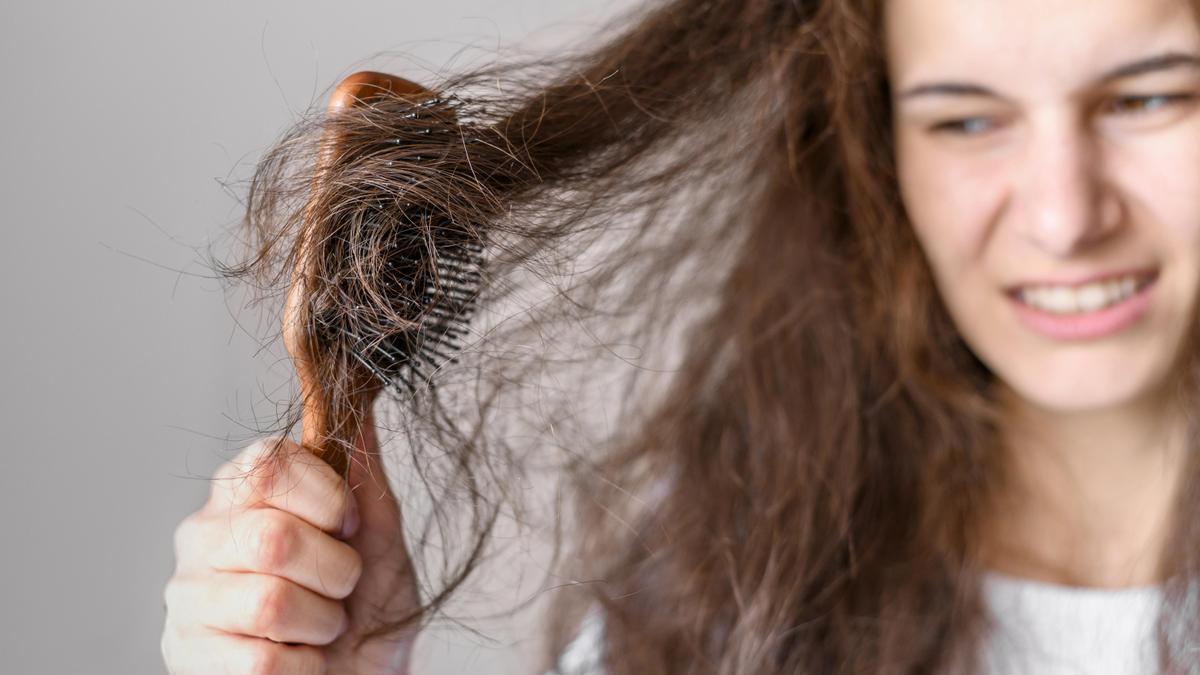 Cabello áspero y enredado