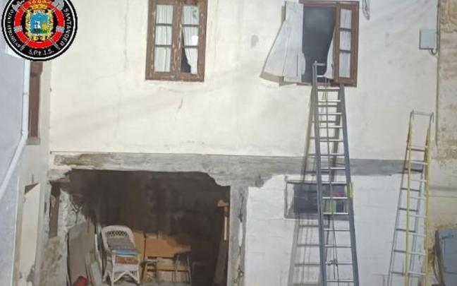 Vivienda en la que han fallecido las víctimas.