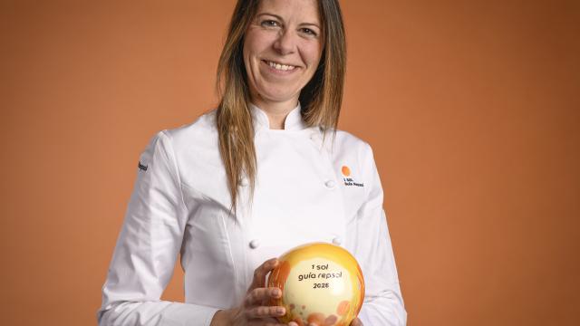 Zuriñe García, responsable de cocina del restaurante El Paladar del Puente Colgante Boutique Hotel