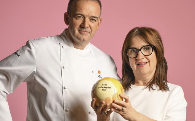 Félix Belaunzaran y Mertxe Inza, del Iriarte