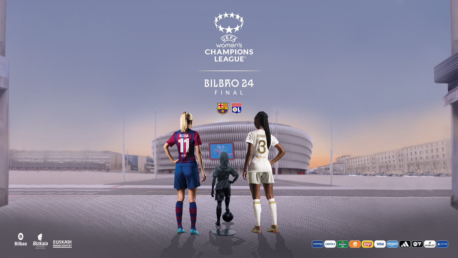 Éstas son las afecciones en Bilbao por la celebración de la final de la  Champions femenina - Onda Vasca