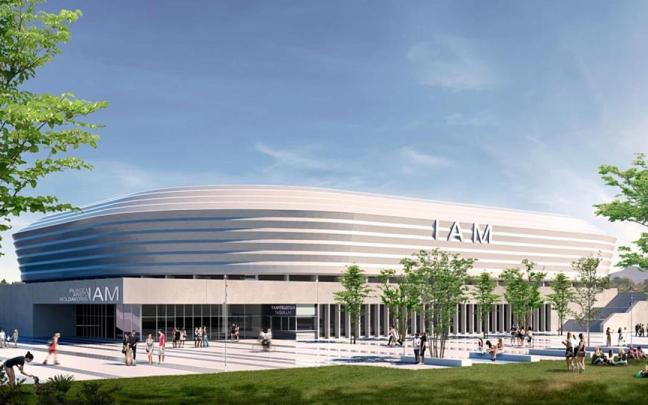Imagen del nuevo proyecto del pabellón multiusos de Irun