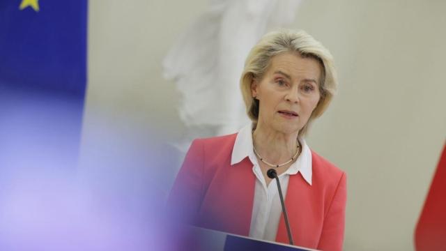 La presidenta de la Comisión Europea, Ursula von der Leyen.