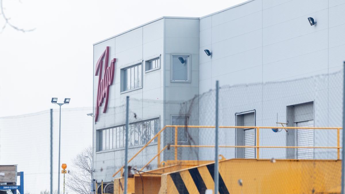 Fachada de la sede de Talgo.