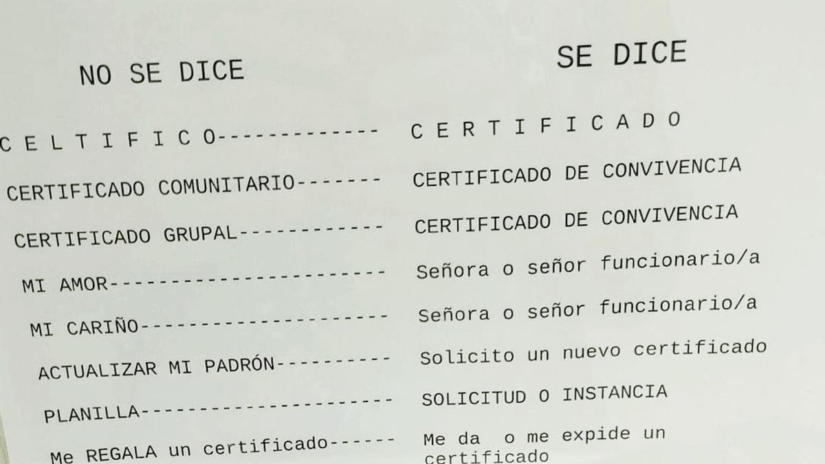 El Ayuntamiento de Ourense ha sembrado la polémica en redes con un peculiar cartel.