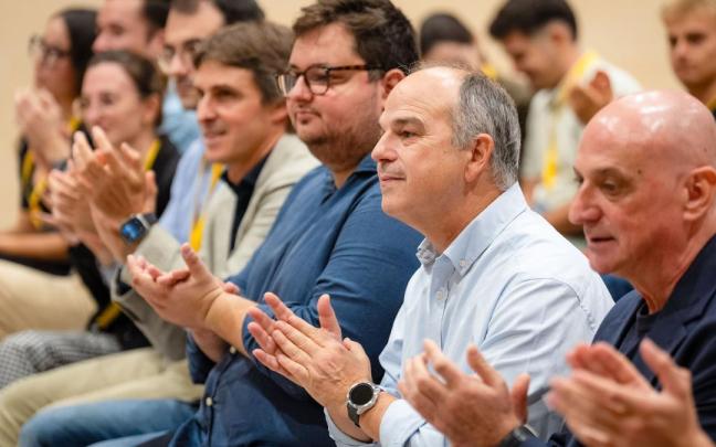 Turull, secretario general de Junts, en el Consell de las juventudes de su partido.