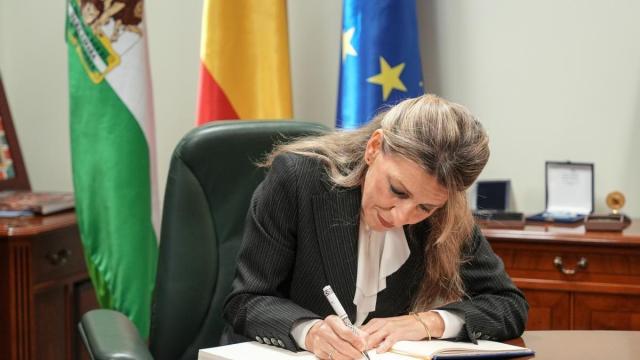 La vicepresidente segunda del Gobierno y ministra de Trabajo y Economía Social, Yolanda Díaz