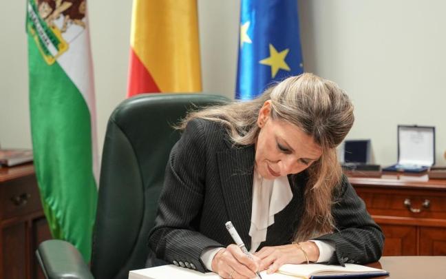 La vicepresidente segunda del Gobierno y ministra de Trabajo y Economía Social, Yolanda Díaz