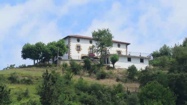 El caserío Aizpuru de Zumarraga.