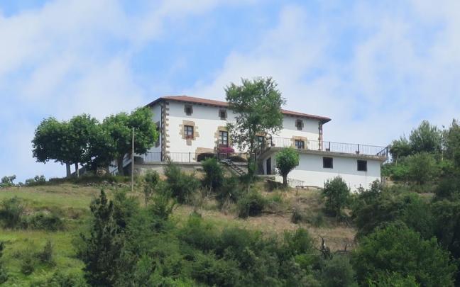El caserío Aizpuru de Zumarraga.