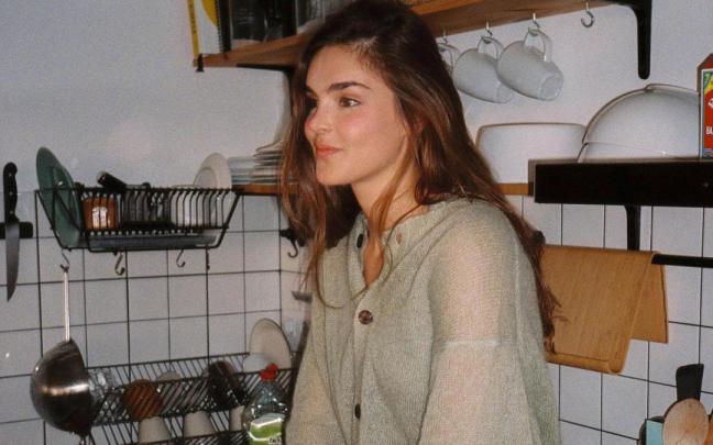 La actriz Judith Fernández.