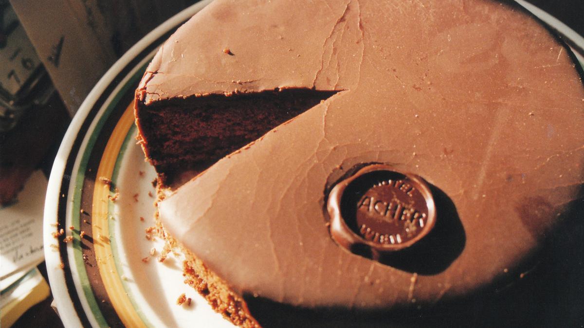 La tarta Sacher del Hotel Sacher, de Viena.