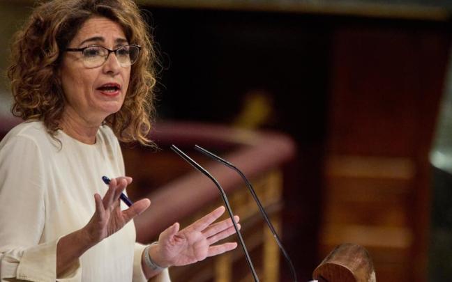 María Jesús Montero interviene en el Congreso. María Jesús Montero interviene en el Congreso.