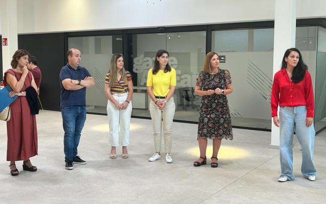 Los ediles han realizado esta mañana una visita a la ampliación del espacio CBA de Irun.